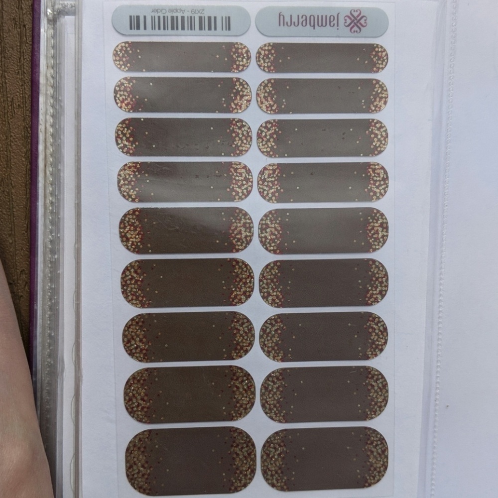 Apple Cider Jamberry Nail Wraps